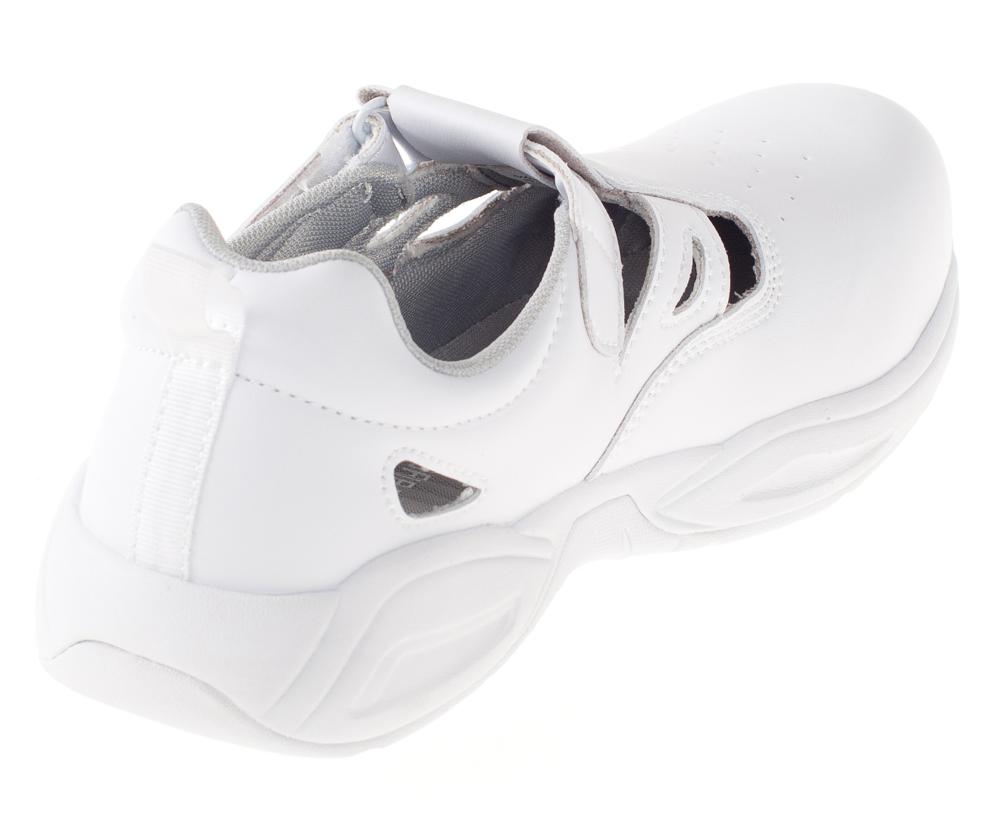 Туфли с перфорацией (сандалии) White GRIP PROTECTION c ПП