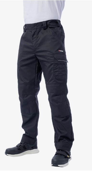Летние брюки Brodeks KS 301, черный